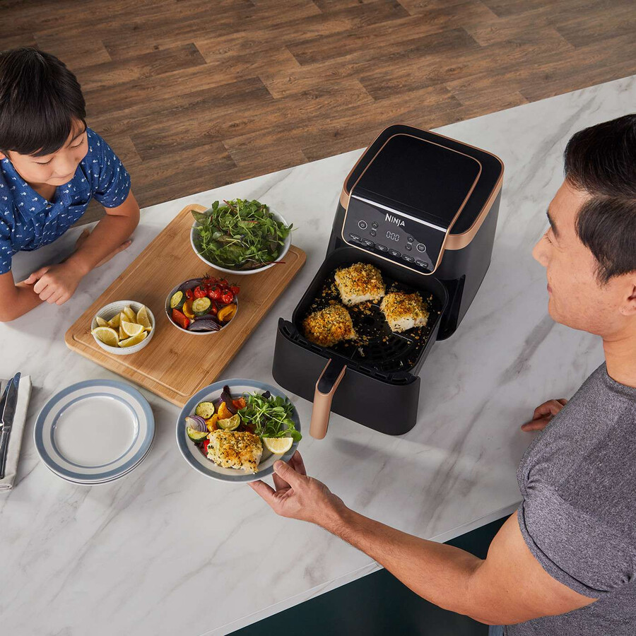 ninja air fryer max pro 6.2l - af180ukcp