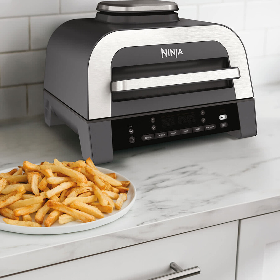 ninja 6-in-1 max grill air fryer dg551uk