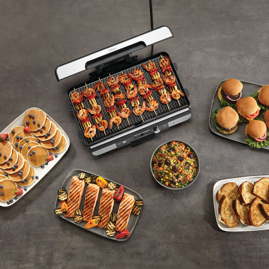 ninja sizzle pro xl grill flat plate gx101uk