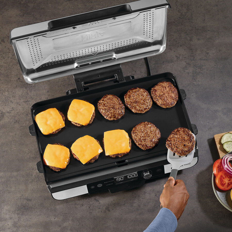 ninja sizzle pro xl grill flat plate gx101uk