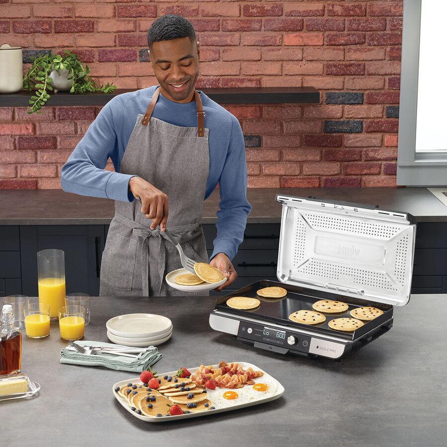 ninja sizzle pro xl grill flat plate gx101uk