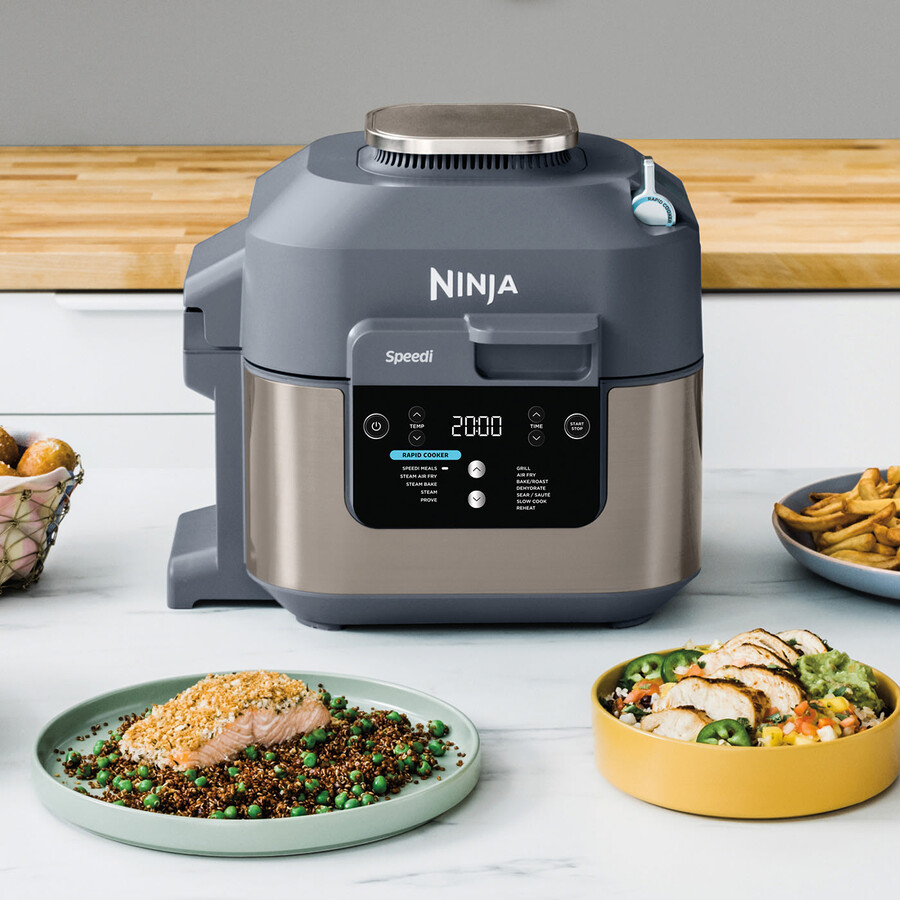 ninja speedi 12-in-1 multi-cooker air fryer slow cooker - cyber space on500ukcyd