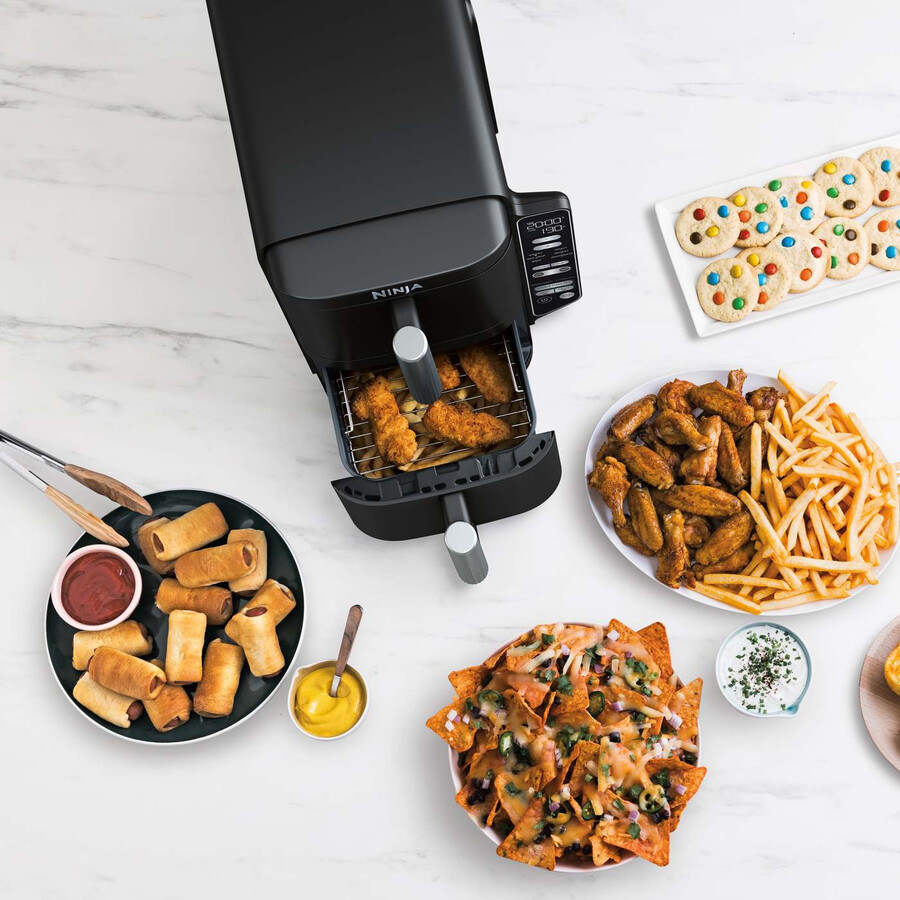 ninja double stack 2-drawer air fryer 7.6l – sl300uk