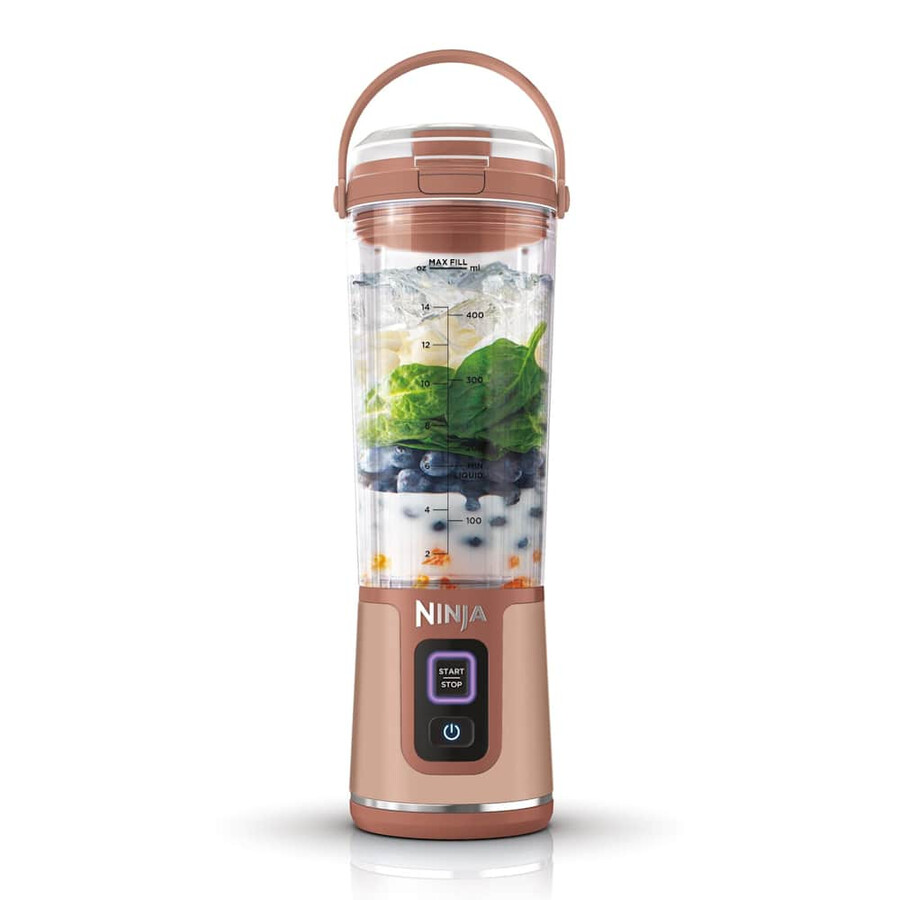 ninja blast cordless portable blender – peach bc151ukeupe
