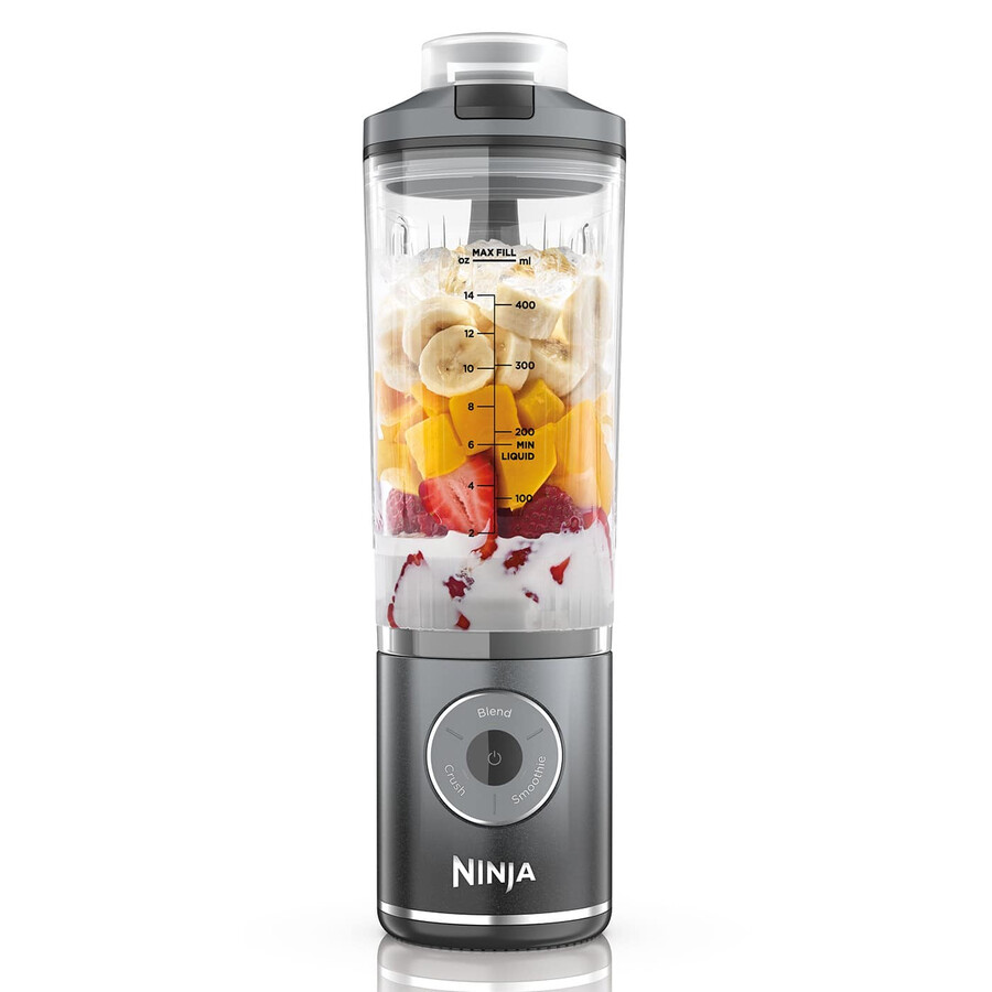 ninja blast max portable blender - cool grey bc251ukgy