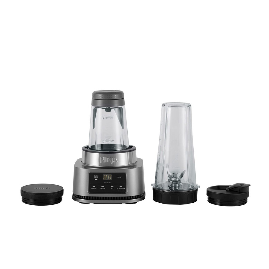 ninja foodi power nutri blender 2-in-1 with smart torque auto-iq 1100w - cb100uk