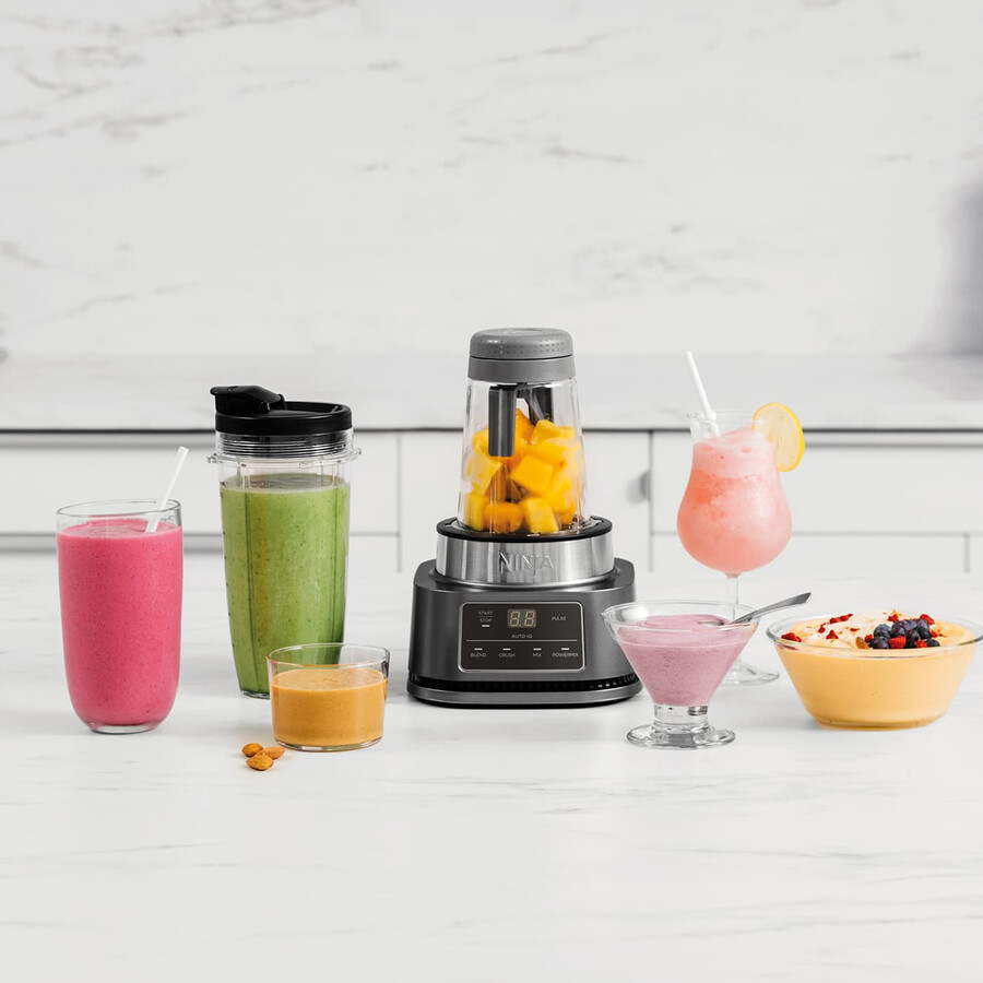 ninja foodi power nutri blender 2-in-1 with smart torque auto-iq 1100w - cb100uk