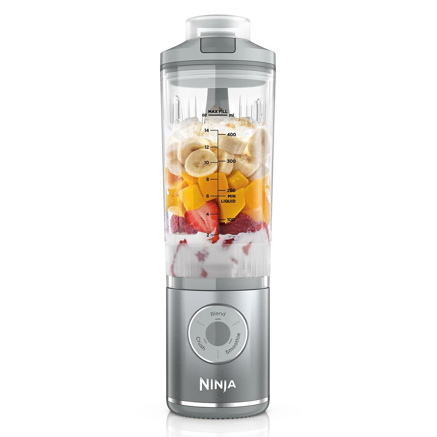 ninja blast max portable blender - silver bc251uksl