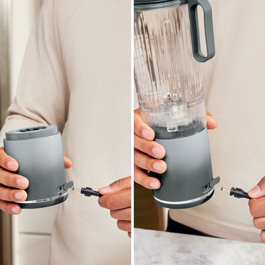 ninja blast max portable blender - silver bc251uksl