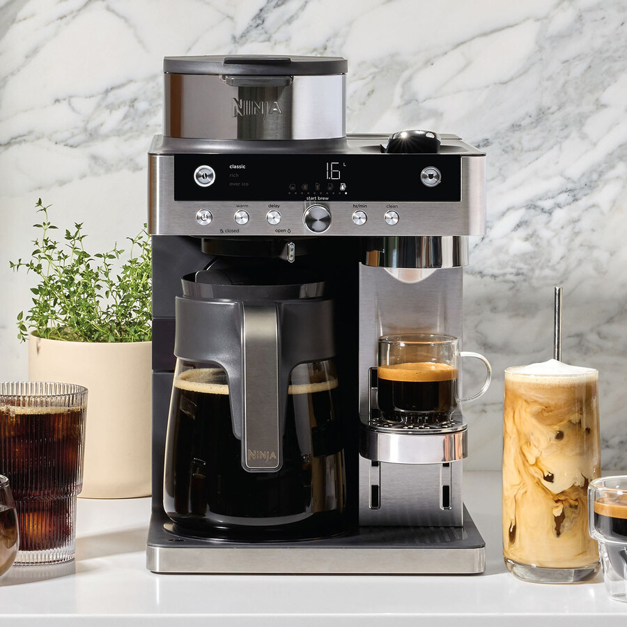 ninja prestige dualbrew with permanent filter cfn803uk