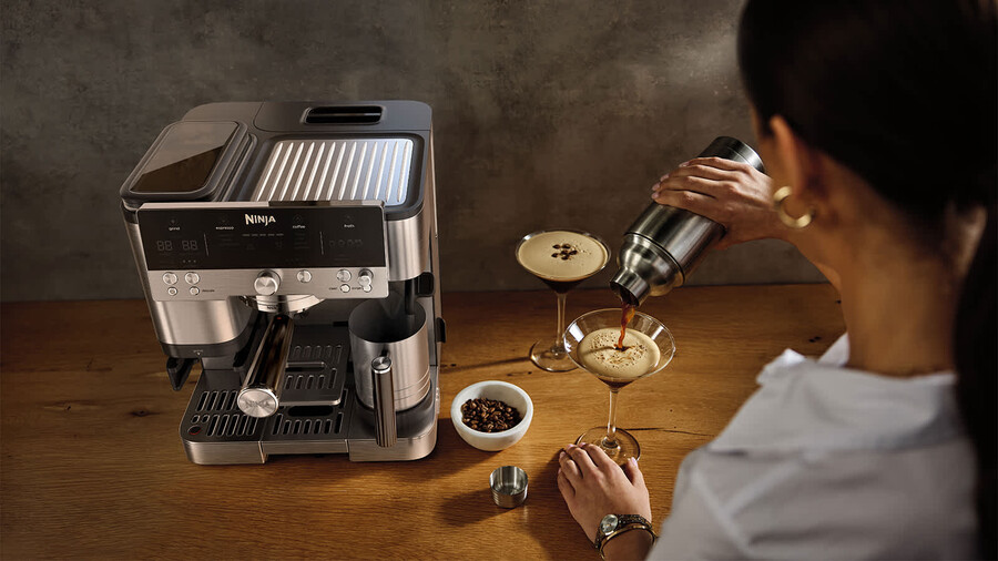 ninja luxe café premier espresso machine es601uk