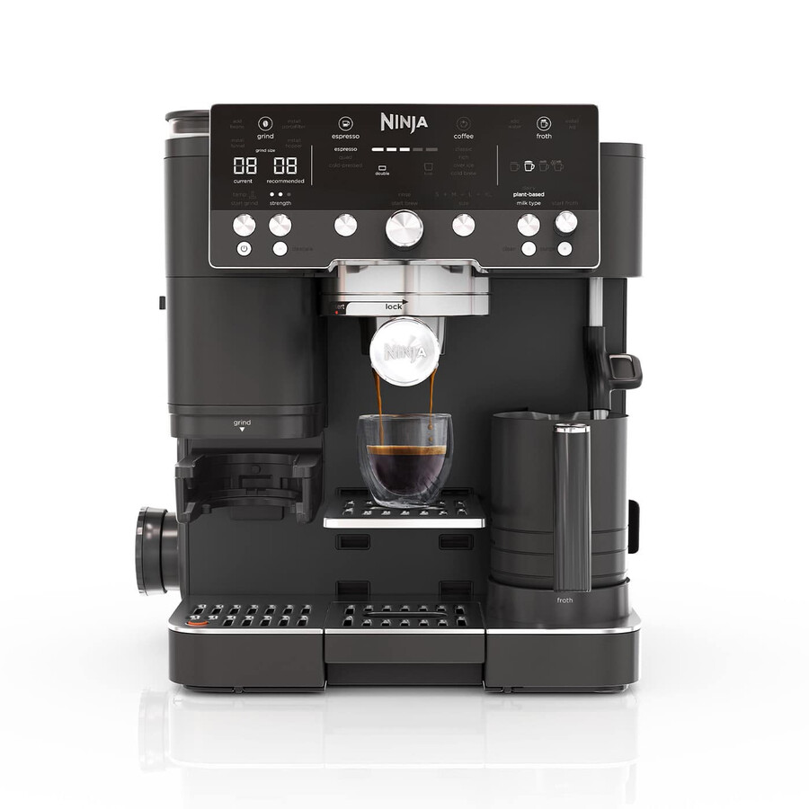 ninja luxe café premier espresso machine - black es601ukbk