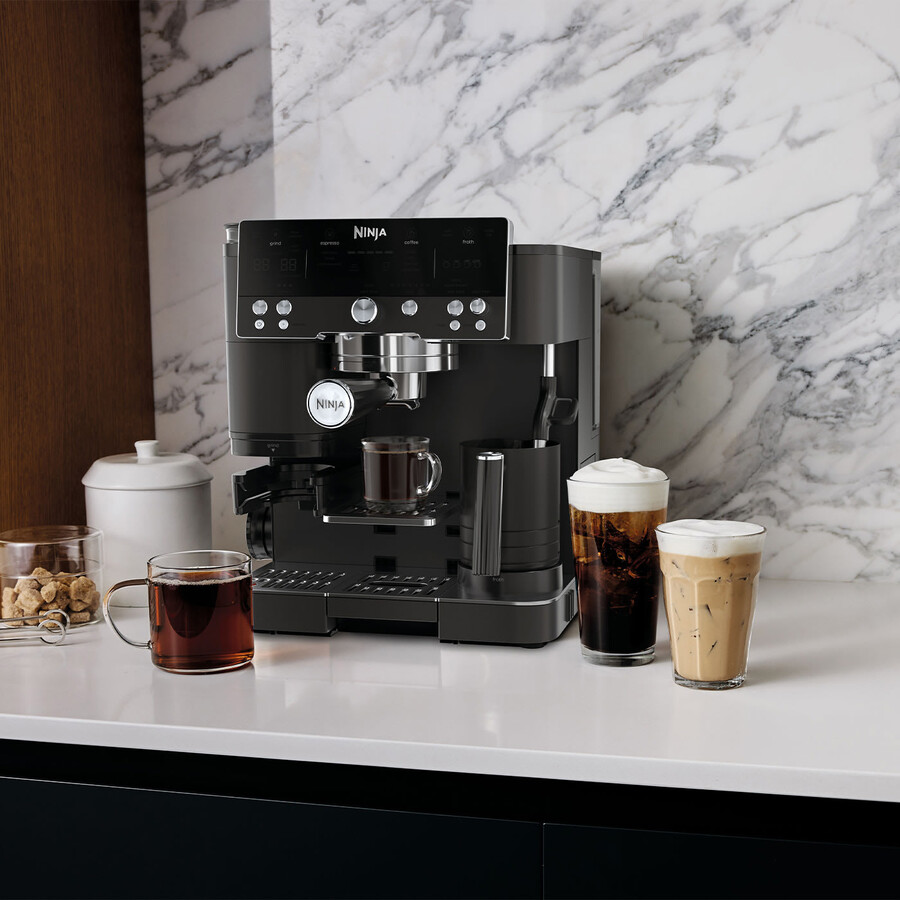 ninja luxe café premier espresso machine - black es601ukbk