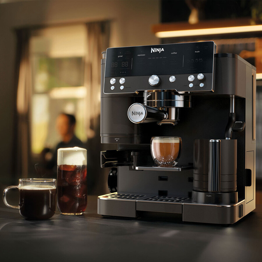 ninja luxe café premier espresso machine - black es601ukbk