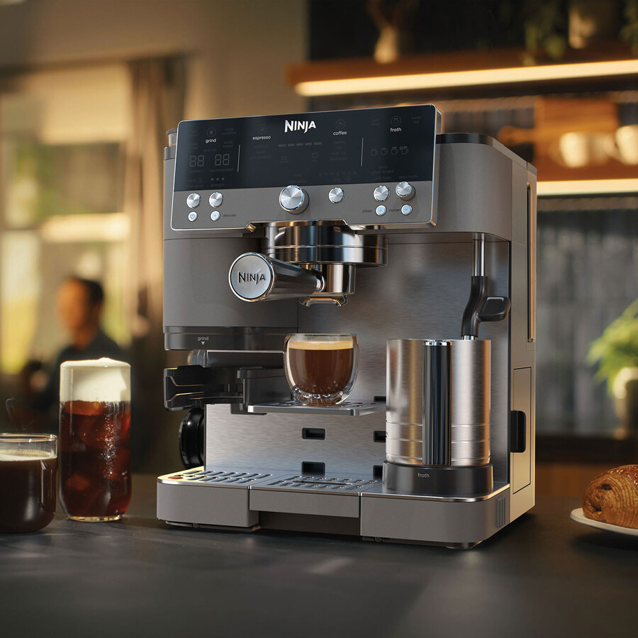 ninja luxe café premier espresso machine es601ukgm