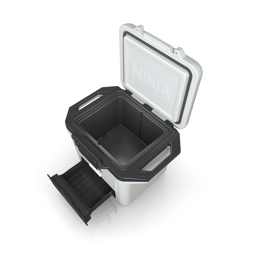 ninja frostvault 30qt28l hard cooler - cloud white fb131ukwh