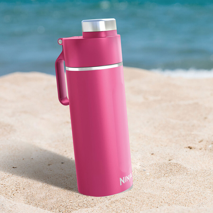ninja thirsti 530 ml travel bottle – hot pink dw1801euukbp