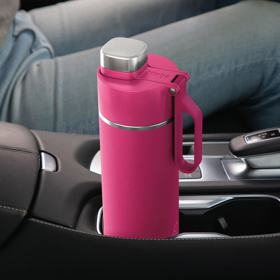 ninja thirsti 530 ml travel bottle – hot pink dw1801euukbp