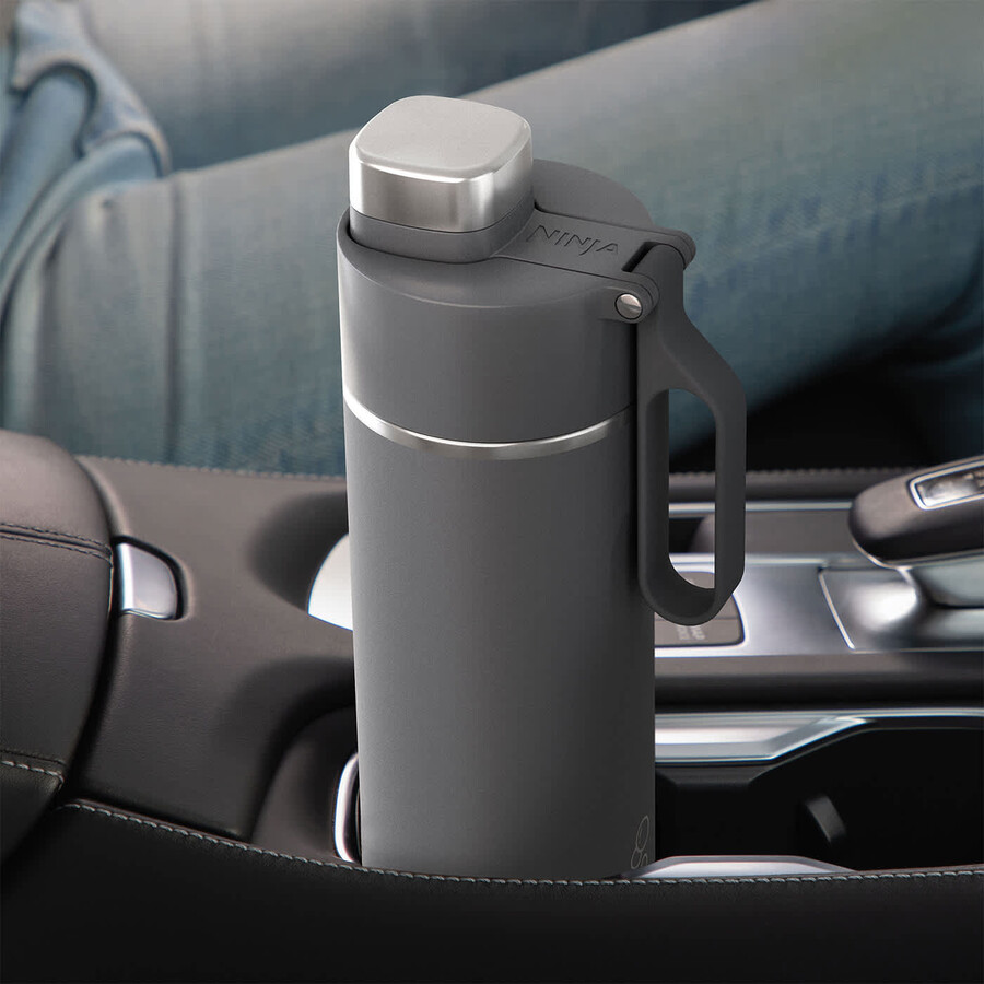 ninja thirsti 700 ml travel bottle – grey dw2401euukgy