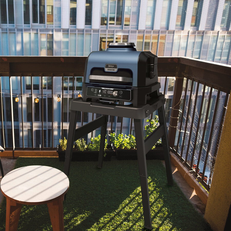 ninja woodfire pro connect xl electric bbq grill smoker