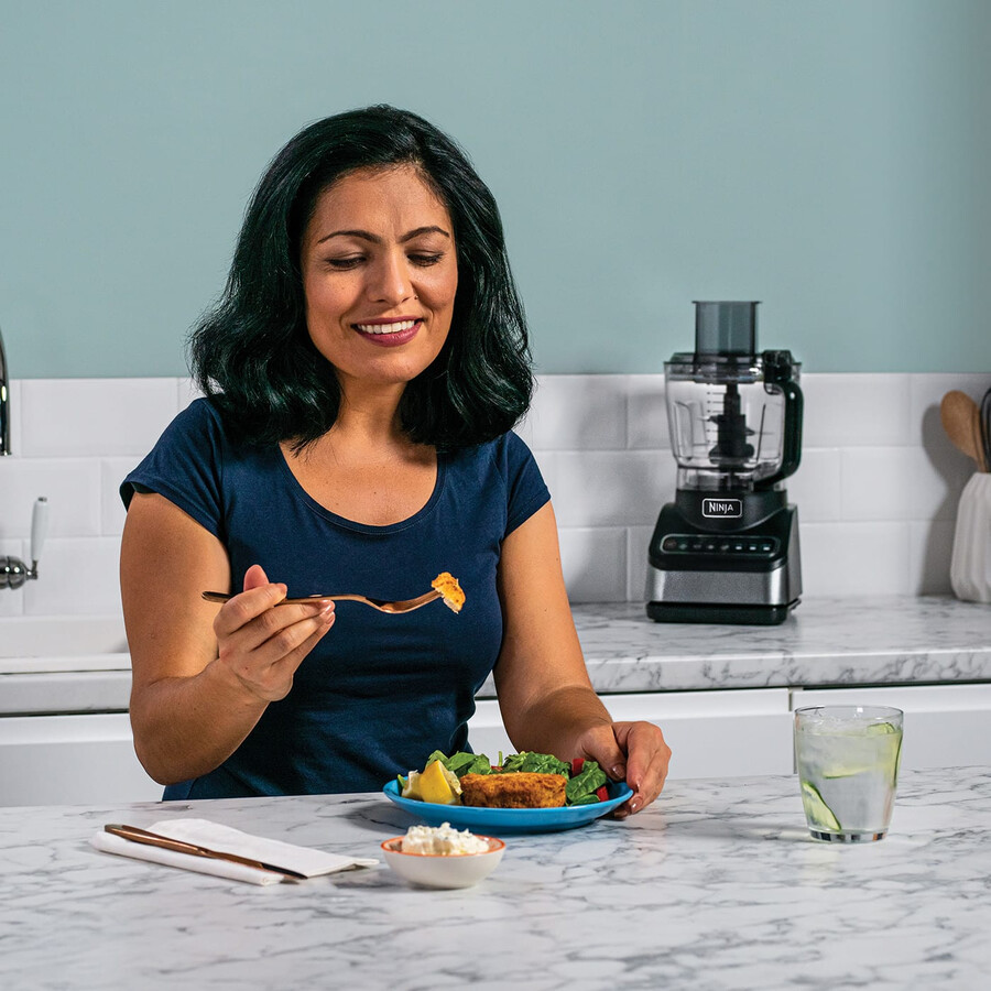 ninja food processor with auto-iq bn650uk