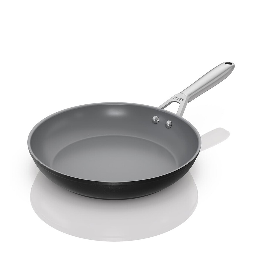 ninja ceramic pro 28 cm frying pan – stone