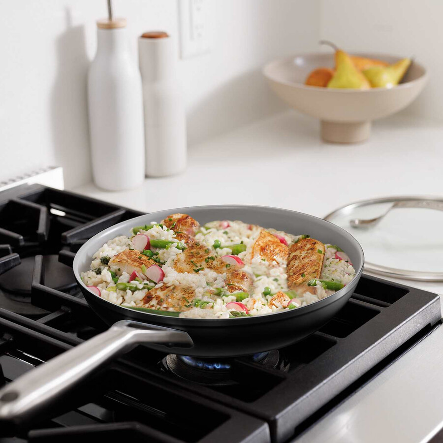 ninja zerostick ceramic pro 30 cm frying pan – black