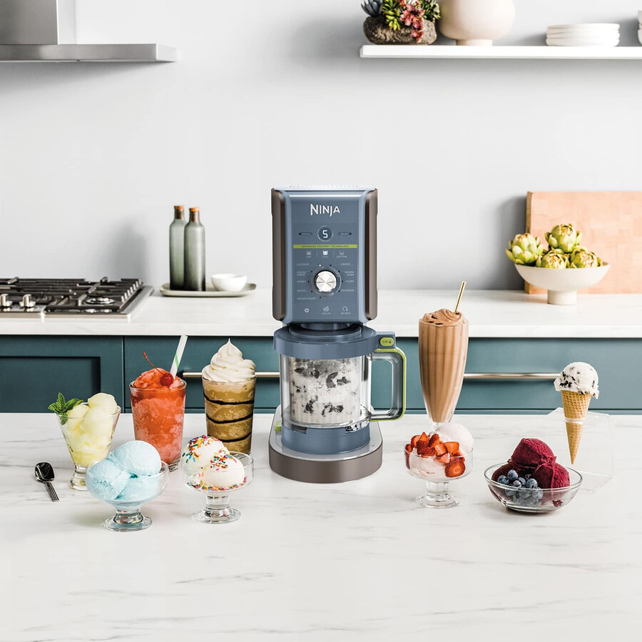 ninja creami deluxe ice cream frozen drink maker nc501uknd