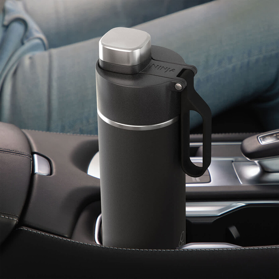 ninja thirsti 700 ml travel bottle – black dw2401euukbk