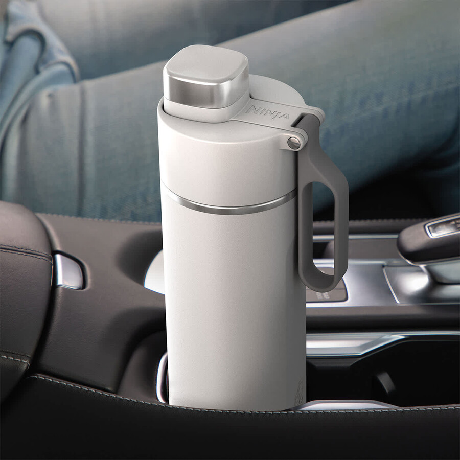 ninja thirsti 700 ml travel bottle – white dw2401euukwh