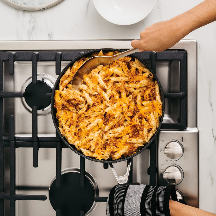 ninja zerostick 26cm sauté pan with lid c30126uk