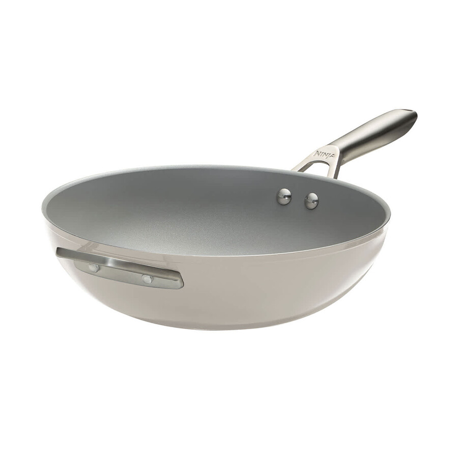 ninja ceramic pro 28cm wok – stone