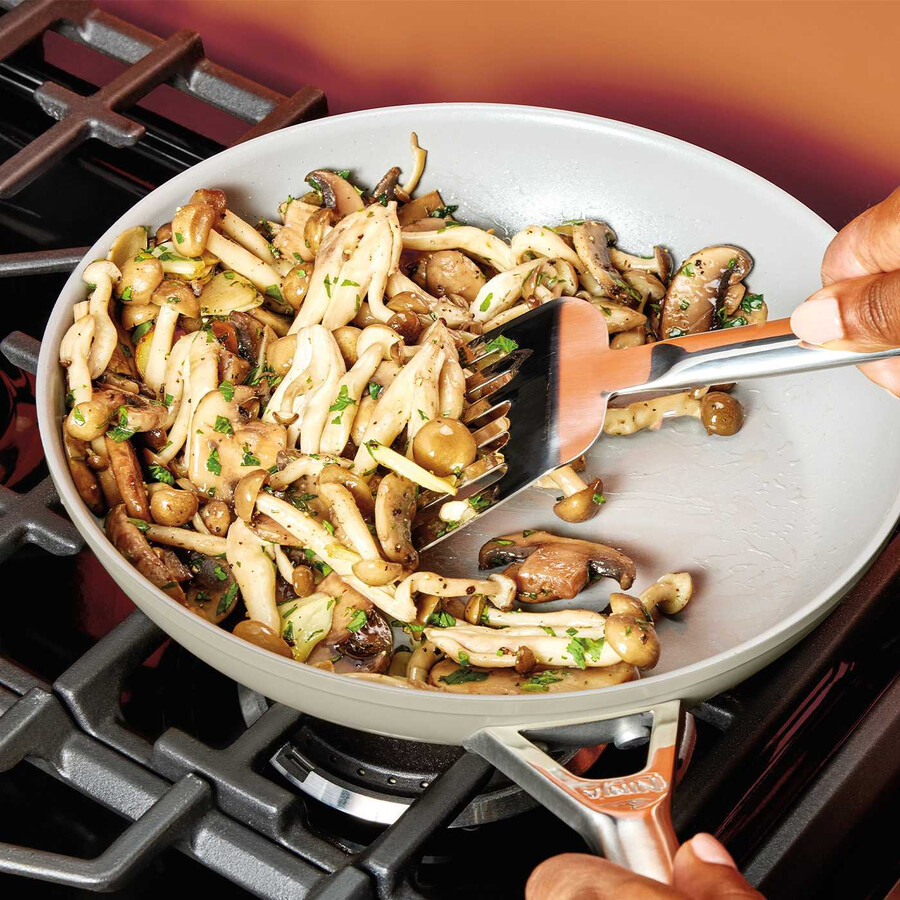 ninja ceramic pro 3-piece saucepan set – stone