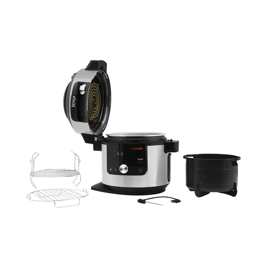 ninja foodi max 15-in-1 smartlid multi-cooker with smart cook system 7.5l ol750uk