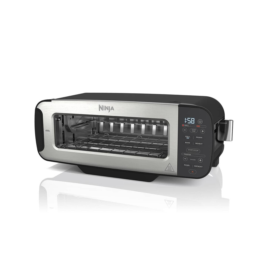 ninja foodi 3-in-1 toaster grill panini press black st200uk