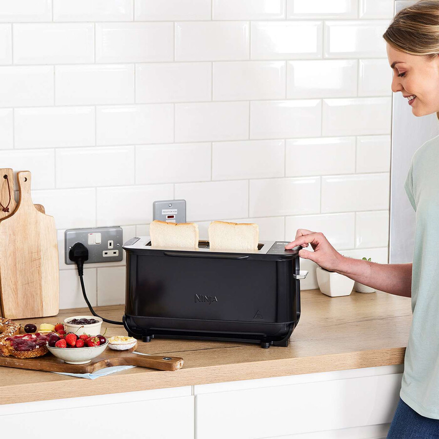 ninja foodi 3-in-1 toaster grill panini press black st200uk