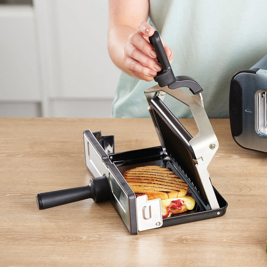 ninja foodi 3-in-1 toaster grill panini press - cyber space st200ukcyd