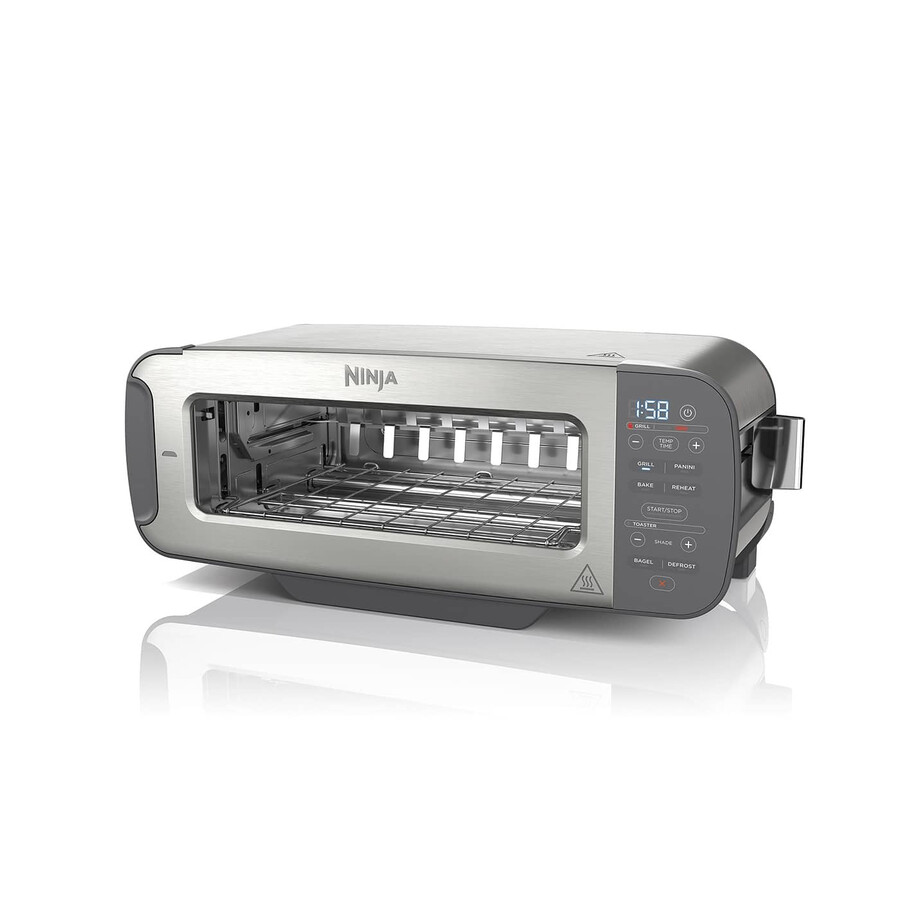ninja foodi 3-in-1 toaster grill panini press stainless steel st202uk