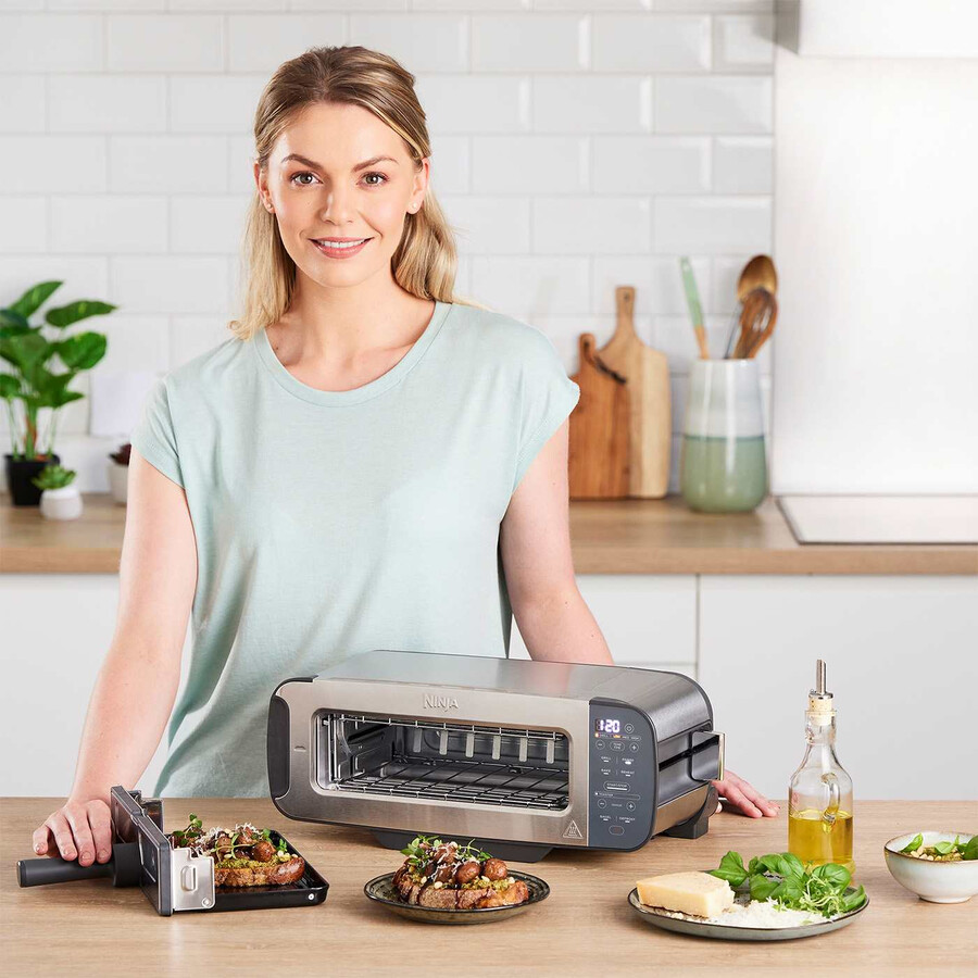 ninja foodi 3-in-1 toaster grill panini press stainless steel st202uk