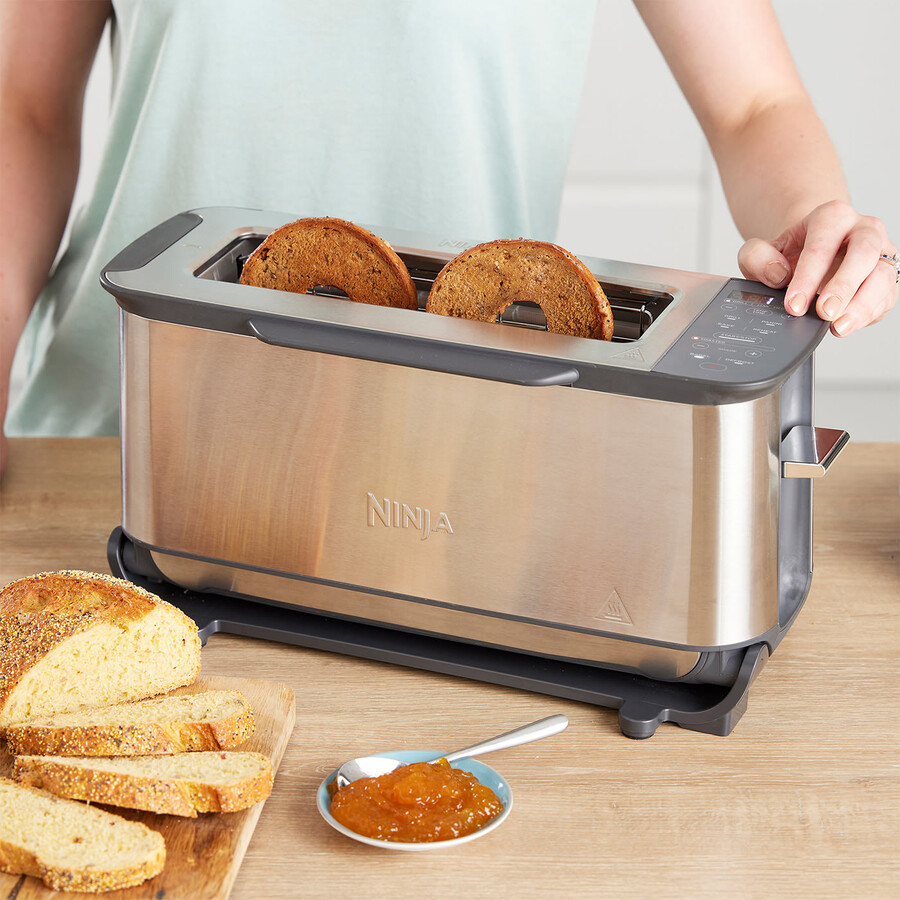 ninja foodi 3-in-1 toaster grill panini press stainless steel st202uk