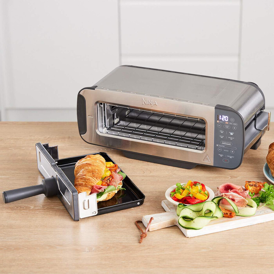 ninja foodi 3-in-1 toaster grill panini press stainless steel st202uk
