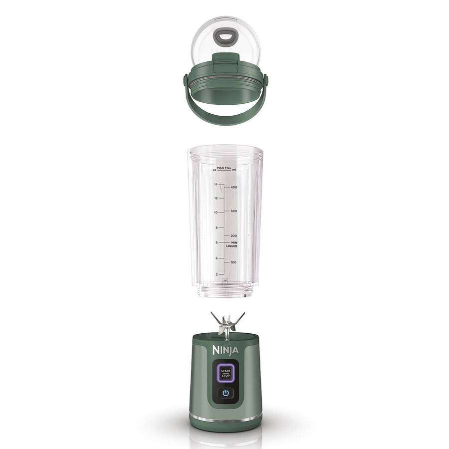 ninja blast cordless portable blender – forest green bc151ukem