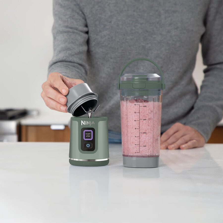 ninja blast cordless portable blender – forest green bc151ukem