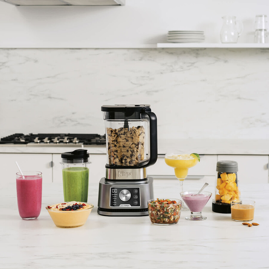 ninja foodi power nutri blender 3-in-1 with smart torque auto-iq 1200w - cb350uk