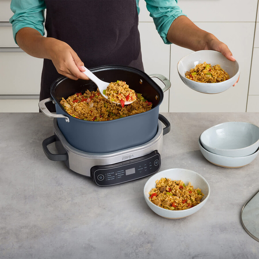 ninja foodi 8-mode 6l possiblecooker rice slow cooker mc1101uk
