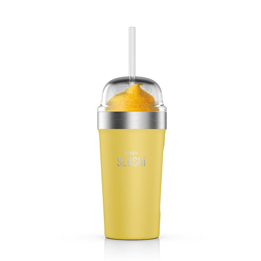 ninja slushi insulated bubble cup with lid straw - yellow xskbblyleuk